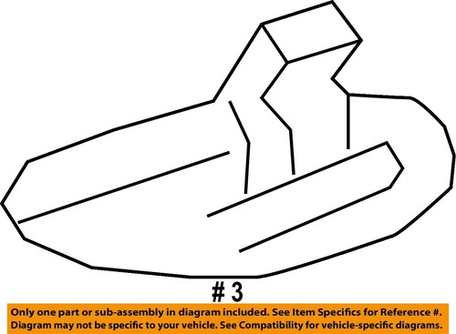 Ford OEM 08-12 F-250 Super Duty Pick Up Box manija puerta trasera 8L3Z9943400AC - Imagen 6 de 6