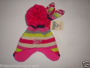 Oshkosh B'gosh 2 Piece Hat & Mittens Set ~ Size 12 to 24 Months ~ New With Tags