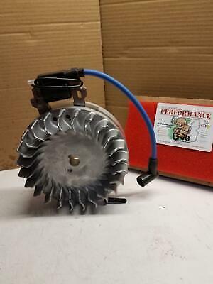 Cast Alum Perf Flywheel /Coil Combo, 28 Degree Timing, Fits Pred Non Hem & 224