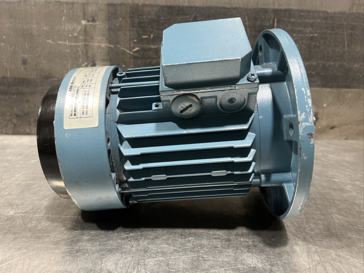 Abb MU80B19-4 MK129060-S 0.9kw 440-480v-ac 1690rpm 3ph Abb MU80B19-4 MK129060-S 0.9kw 440-480v-ac 1690rpm 3ph