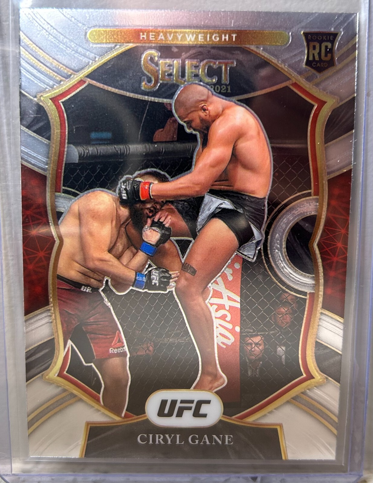 2021 Panini Select UFC Ciryl Gane Concourse Rookie Card #98