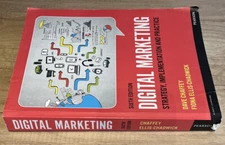 Digital Marketing Strategy, Implementation and Practice.  ISBN 9781292077611