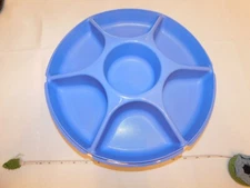 Tupperware Relish Veggie Fruit Taco Snack Party Tray Chip and Dip vegetables