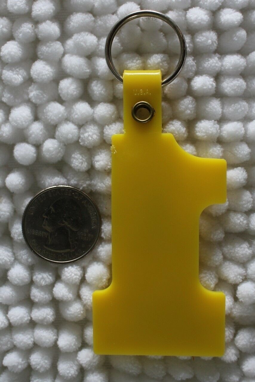 Kutztown University Athletic Dept You're #1 With Us Keychain Key Ring #25410