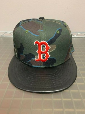 camouflage boston red sox hat