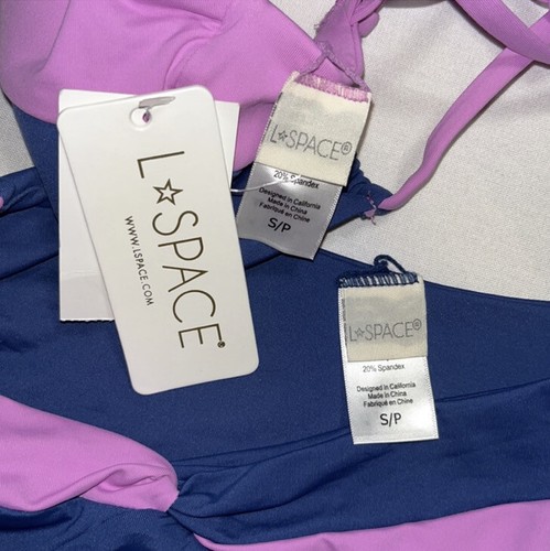 L*Space Ringo Bikini Top & Nancy Lee bottom Sz Small - Picture 8 of 9