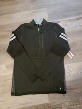 SmartWool Intraknit Tech Sweater - Merino Wool, Zip Neck, Size L, 68% Wool