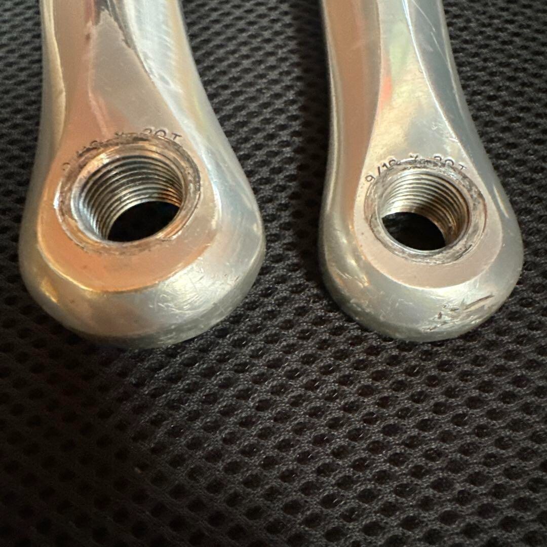 Suntour Superbe Pro Track Bike Crank Crankset NJS Certified Suntour Superbe Pro Track Bike Crank Crankset NJS Certified