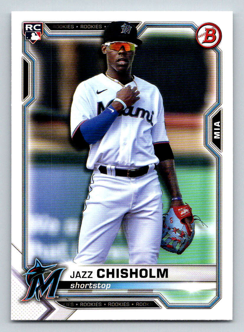 2021 Bowman #71 Jazz Chisholm RC (ref 205085) | eBay