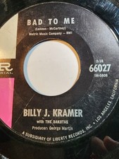 Billy J. Kramer -Little Children / Bad to Me -Imperial GOOD+ F174