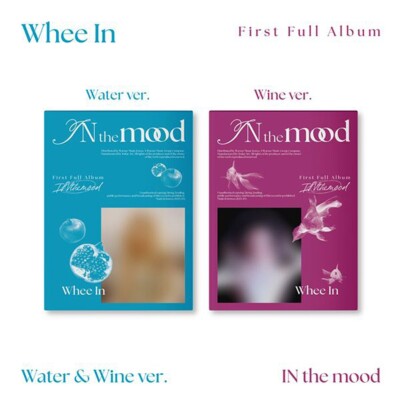 WHEE IN IN THE MOOD Album PHOTO BOOK 2 Ver SET/2CD+2Book+12 Card+2 Poster+2 POB
