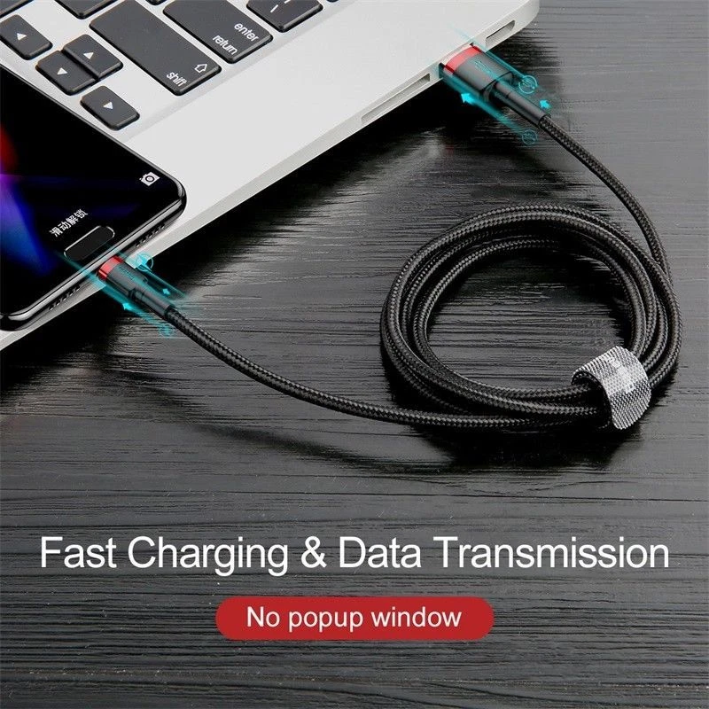 Baseus USB Type C Cable USB-C Fast Charging Data Cord for Samsung Google Huawei - Image 4 of 4
