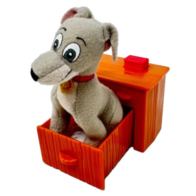 Mc Donalds Happy Meal 2001 Susi und Strolch (Lady and the Tramp) Hund im Tisch