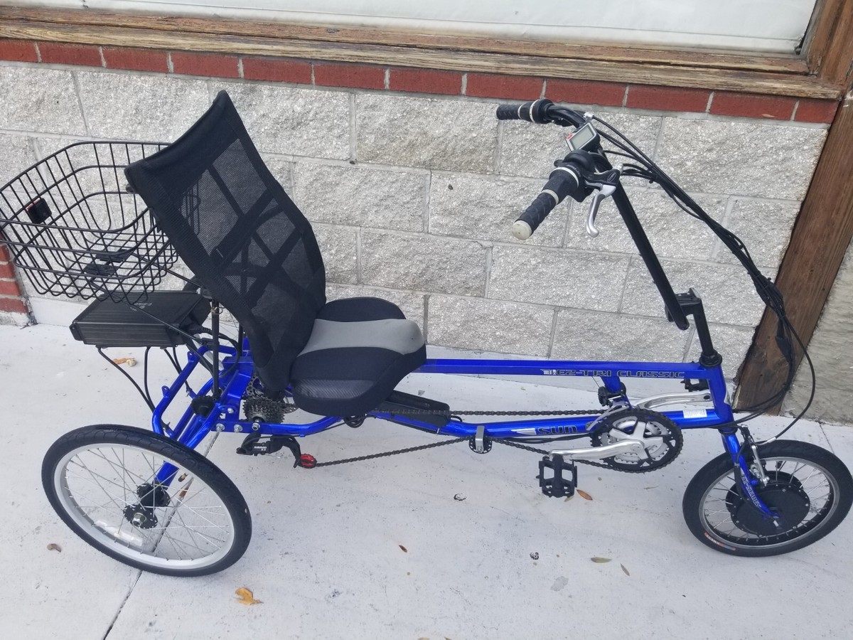 Sun Recumbent Tricycle Sun Ez3 Trike Sun EZ Electric Recumbent Trike