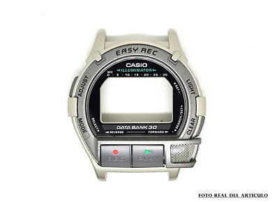 Replacement Part Original Vintage Caja/Case Center Casio DB-V300-7ZER, Nos.