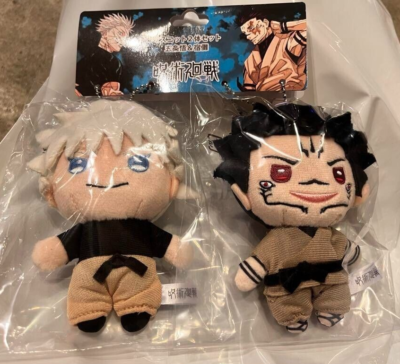 Jujutsu Kaisen Satoru Gojo & Sukuna Plush Mascot Set H 4.7 inch