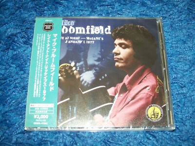 MIKE BLOOMFIELD - Late at Night McCabe's Jan. 1, 1977 CD JAPAN IMPORT