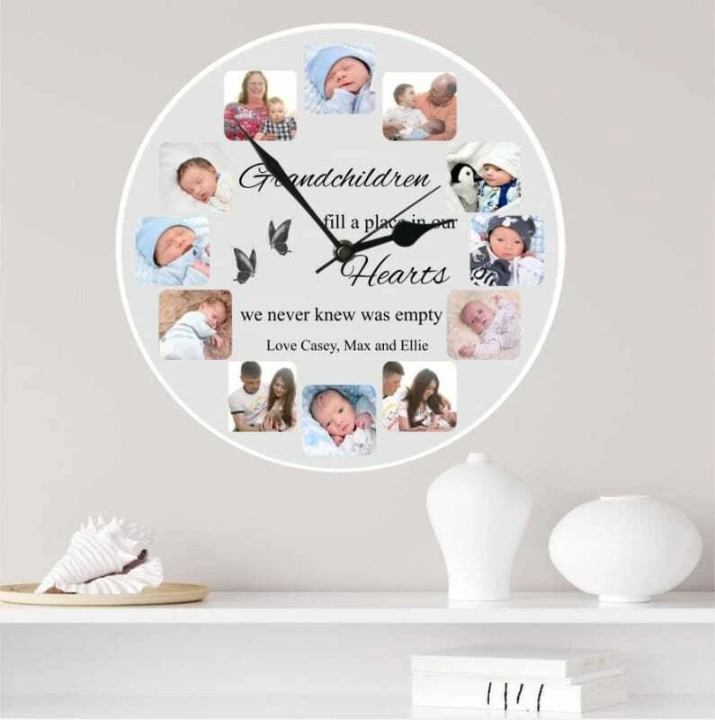 Personalised Custom MDF Wall Clock Any Photo/Logo/Text/Image LASER CUT MDF - Image 3 of 4