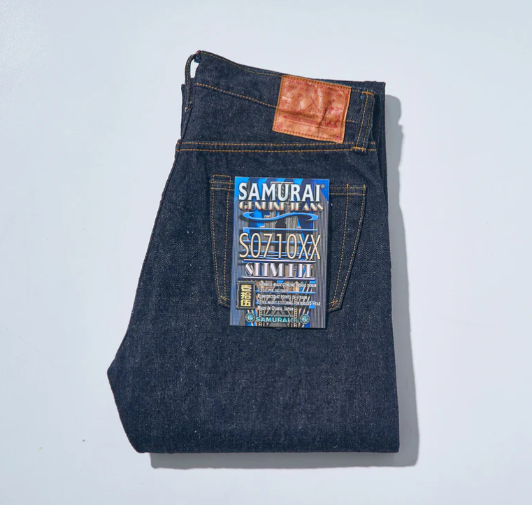 SAMURAI JEANS S0710XX 15OZ 710 Model Selvedge Denim Otokogi One
