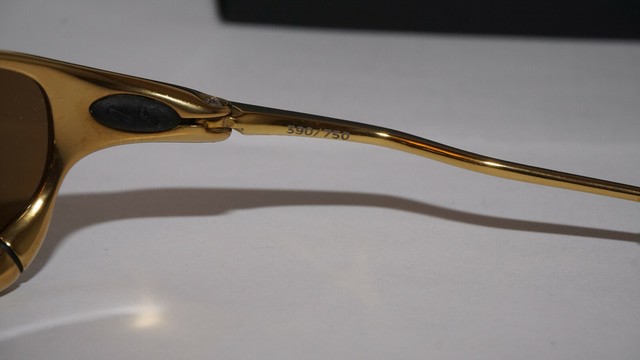 Oakley Juliet Limited Sunglasses Gold 24k Titanium Iridium Polarized Ship  for sale online | eBay