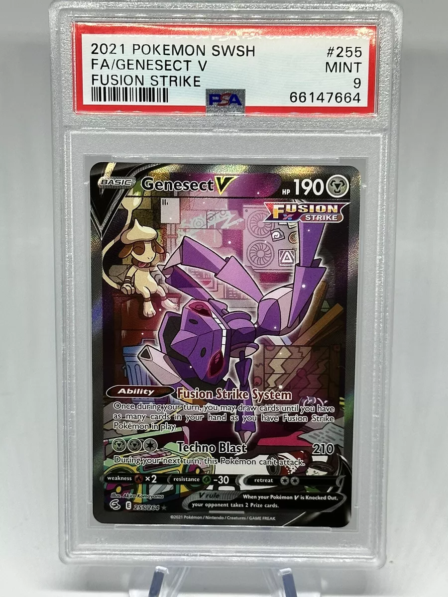 Verified Genesect V (Full Art) - Fusion Strike by Pokemon Cards