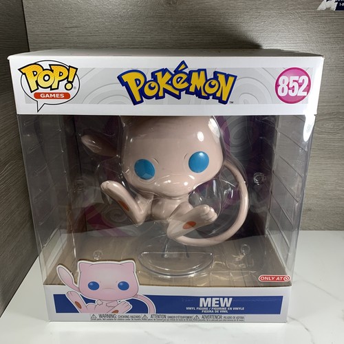 Funko Pop! Games Jumbo 10 inch Pokémon Mew #852 Target Exclusive - New In Box