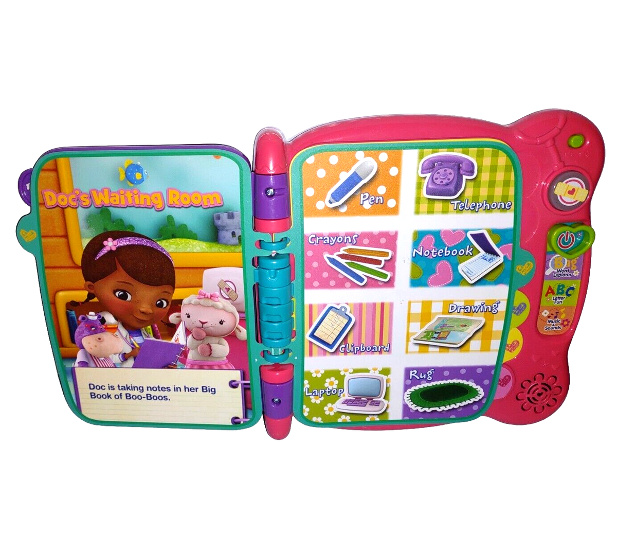Vtech Disney Doc Stuffins BIG BOOK OF BOO BOOS Electronic Book