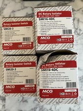 MCG x 4 DC and AC isolator job lot, see description grab a bargain. Fast postage