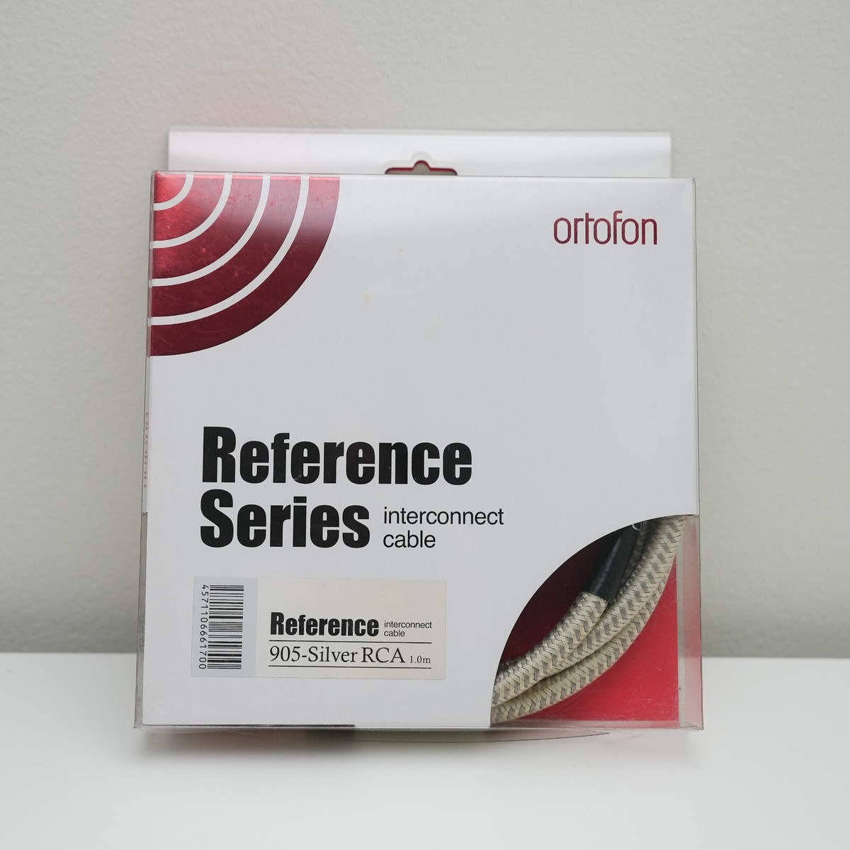Ortofon Reference Series Interconnect Cable: 905-Silver RCA 1.0M