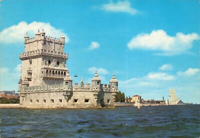 Belém Tower *Torre de Belém* Saint Vincent Lisboa, Portugal Postcard Ephemera
