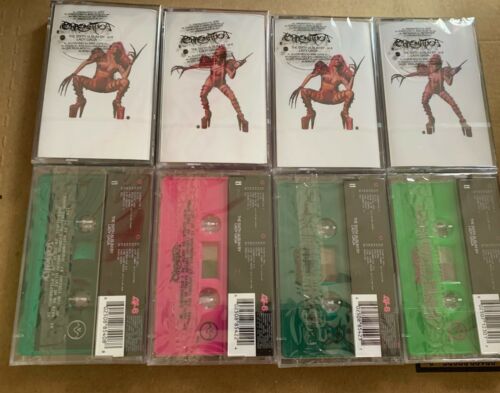 LADY GAGA CHROMATICA 4 COLOR UK CASSETTE SET RARE CLEAR GREEN PINK LIME