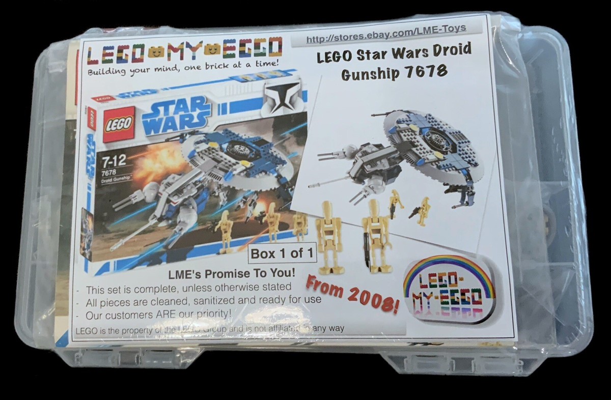LEGO Star Wars - Droid Gunship - 7678 - Pre-funned - 329 Pcs