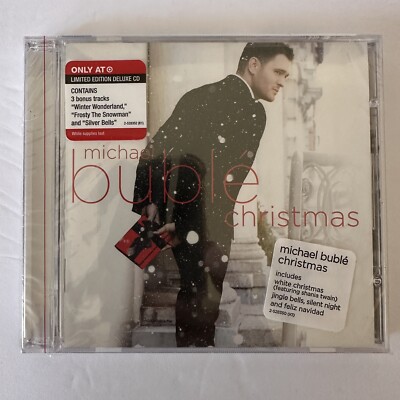 New Sealed MICHAEL BUBLE Christmas 2011 CD Album TARGET Limited Edition Deluxe