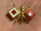 WWII WW2 US Army Signal Corps Military Insignia Pin Amcraft