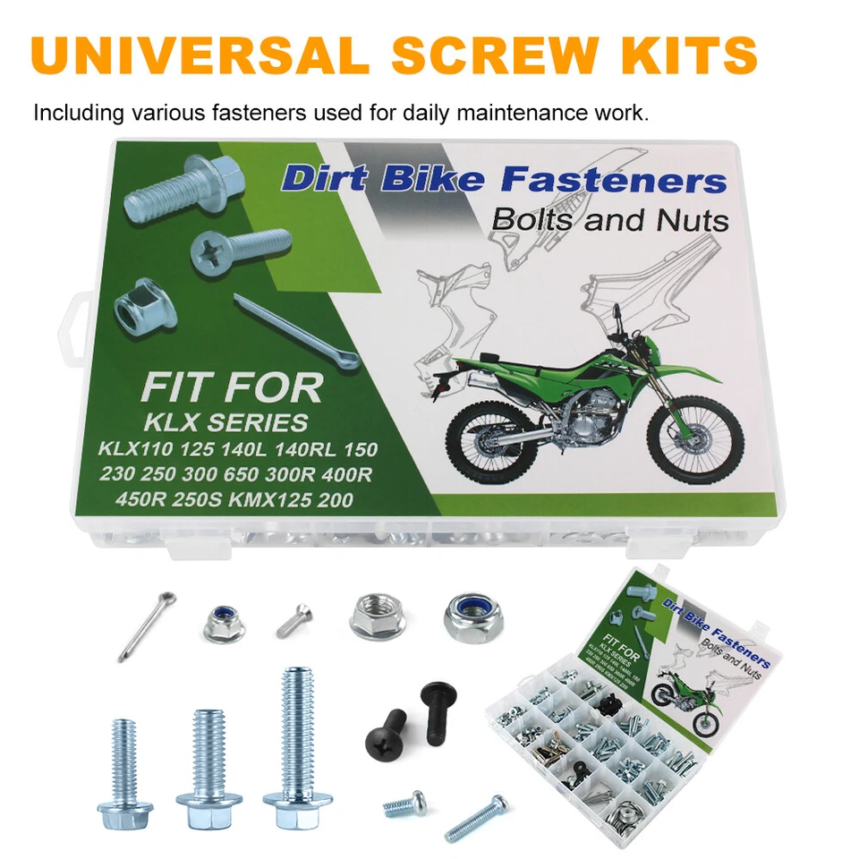 Fenders Bodywork Bolt Kit Fit For Kawasaki KLX300 2021-2024 KLX300R 1997-2008 - Image 3 of 4