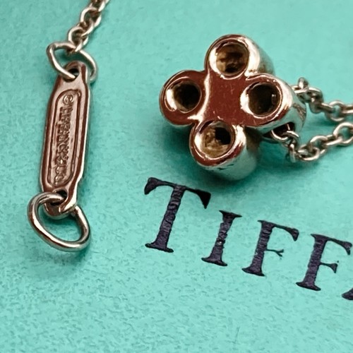 Tiffany & Co. Bezel Set Diamond Necklace 16" Platinum 950 3.0g - Picture 13 of 18