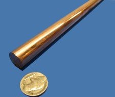 110 Copper Rod 5/8" Dia. x 60 Inch Length