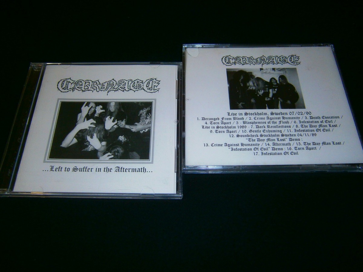 CARNAGE - Left to Suffer in the Aftermath. CD | eBay