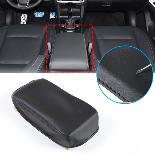 PU Leather Console Armrest Cover Protector Pad Trim For Subaru Outback 2015-20 - Picture 2 of 14
