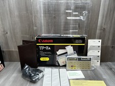 Seltener Canon TP-6A Taschenrechner & Drucker (1985) - New Old Stock mit Extras