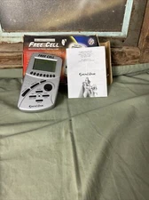 Electronic Free Cell Game Handheld Excalibur Vintage Tested w/ Box