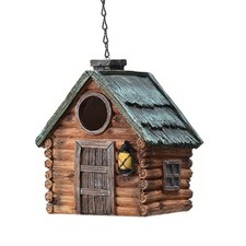 Resin Hanging Aviary Birds House Resin Birds Nest Resin Hanging Birds Nest