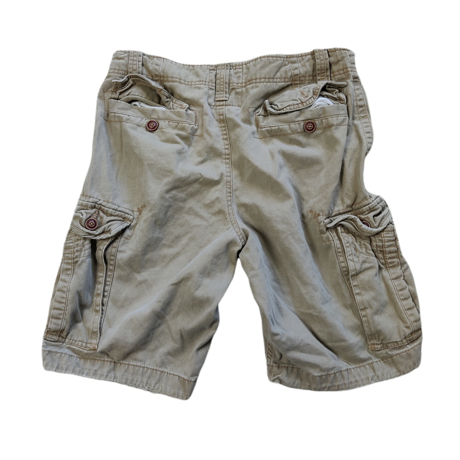Men's Red Camel Khaki Cargo Shorts 