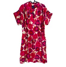 GANT Femme Rose Fluide Désert Rose Robe Taille Ue 38 UK 10 US 8