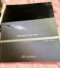 Kia Sportage Owners Manual Handbook Folder Wallet Case