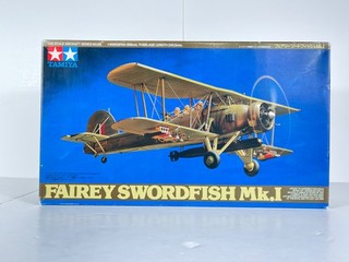 Tamiya 61068 1:48 Scale Fairey Swordfish Mk. I Plastic Model Kit