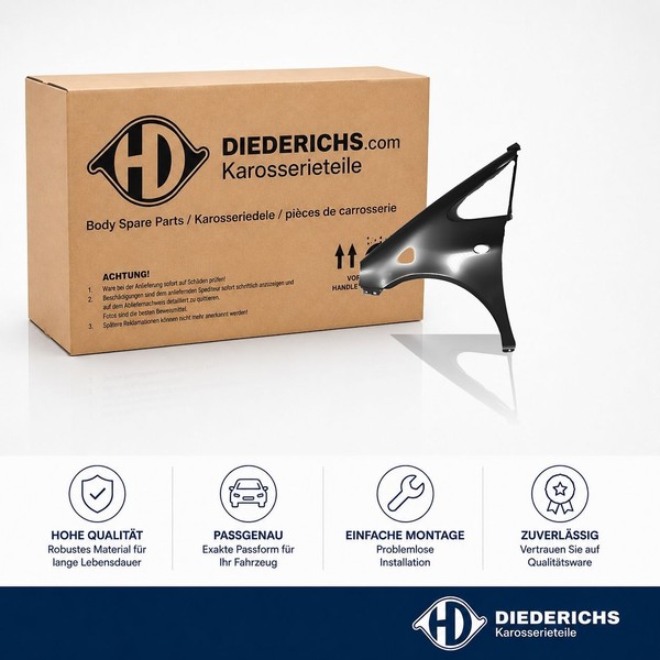 KotflÜGel Vorne Links Diederichs 2290107 FÜR Seat VW Fender SeitenflÜGel-image
