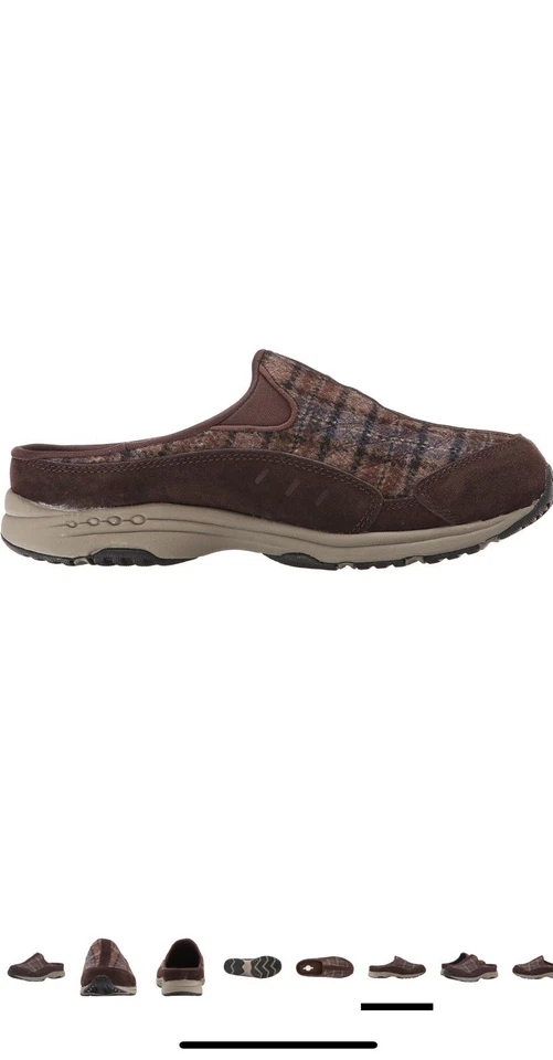 Easy Spirit Traveltime Women'sClog Comfort Slippers NIB Dark Brown Size 6M - Image 4 of 4