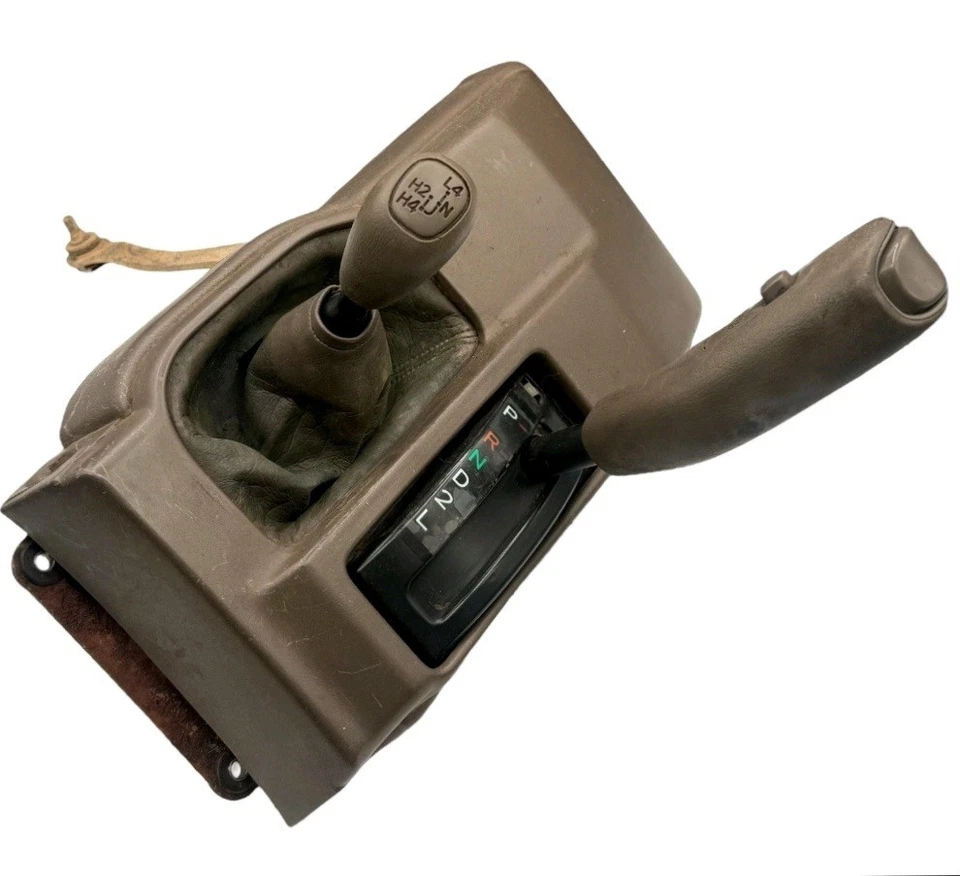 98-04 丰田塔科马汽车 4x4 地板变速器控制台 原始设备制造商 橡木换挡刀 — 第 2/4 张图片