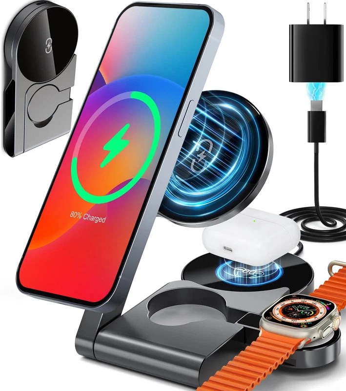 3 in 1 MagSafe Wireless Charging Station